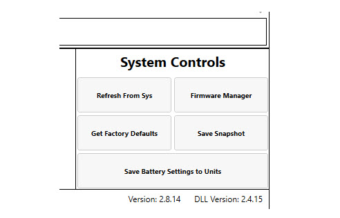 SENS Utility System Controls