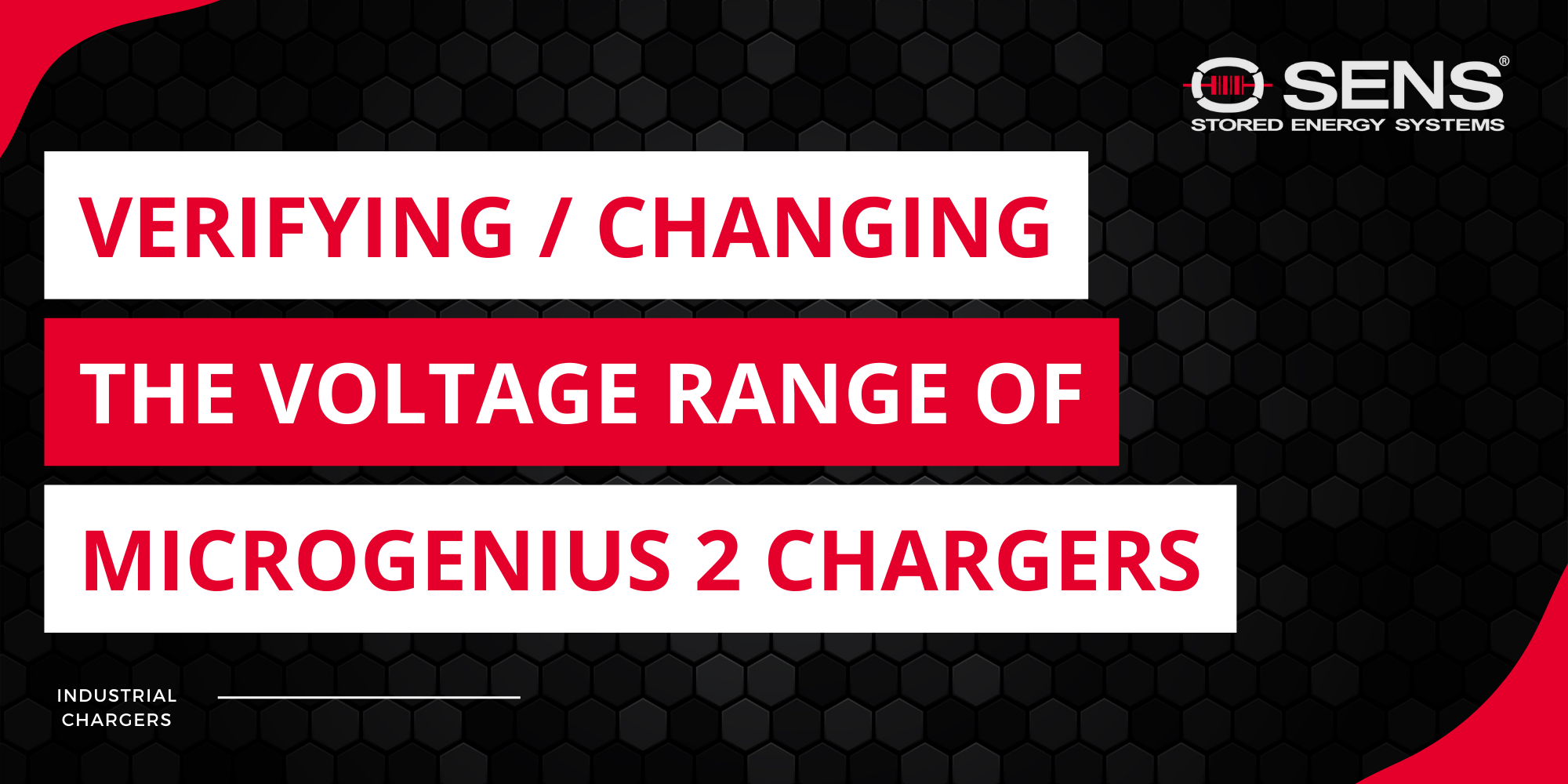 How to Verify or Adjust Voltage on MicroGenius 2 Chargers | SENS